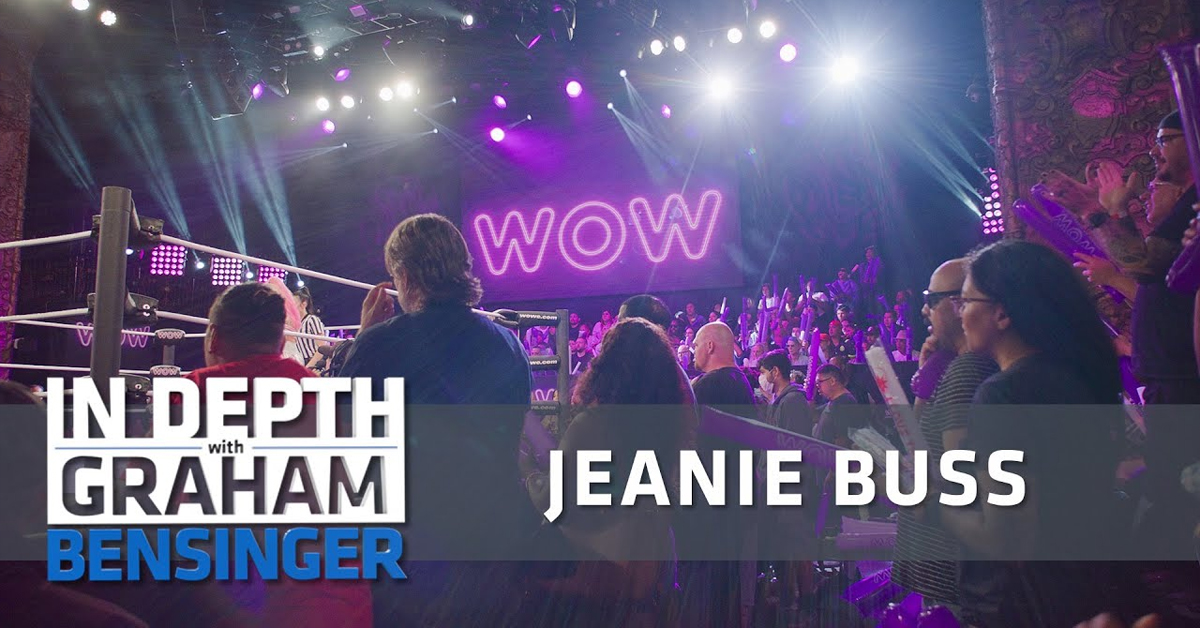 You are currently viewing Jeanie Buss: Empowering women through wrestling